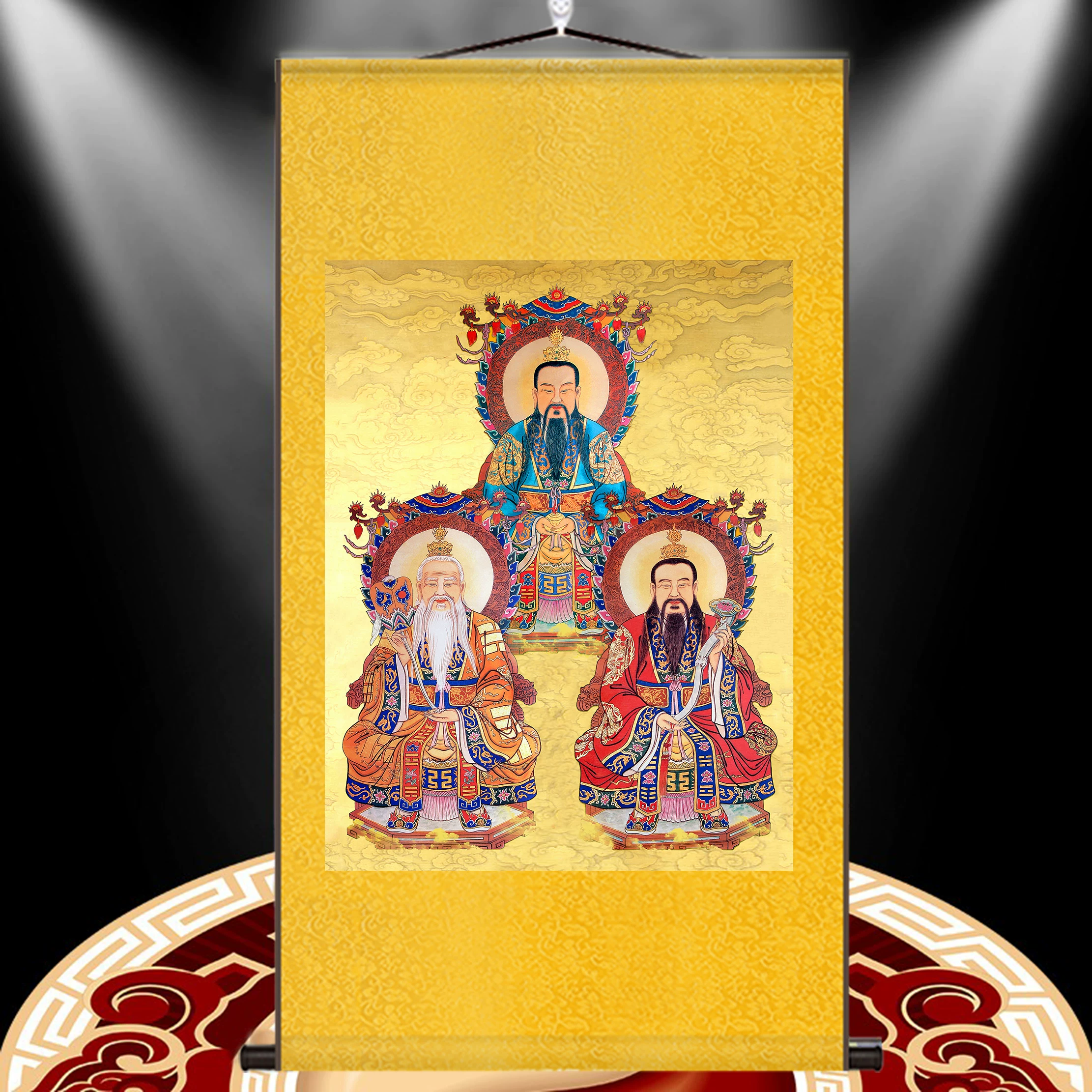 Tranh thờ Tam Thanh Tổ Sư